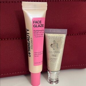 INNBEAUTY Face Glaze & Danessa Myricks Colorfix Foils Makeup